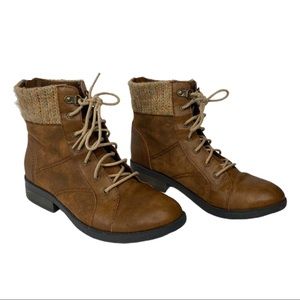 Mudd Girls Ankle Boots with Zipper Back